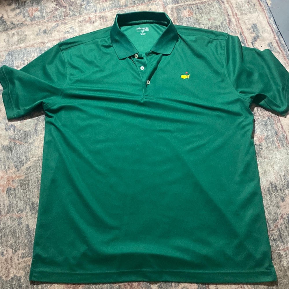 Augusta National Golf Club Green Masters Tournament Polo